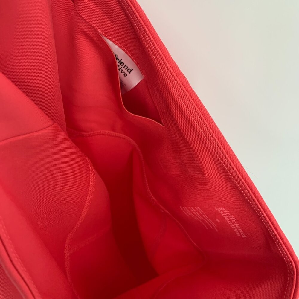 Girlfriend Collective Leggings High Waist 7/8 Crop Geranium Pink NWT - Picture 13 of 15